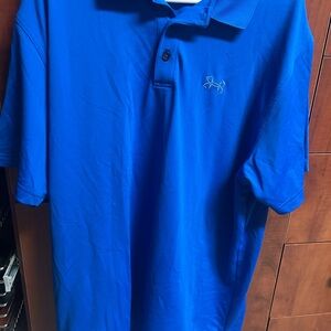 Under Armour Men's Vibrant Blue Polo